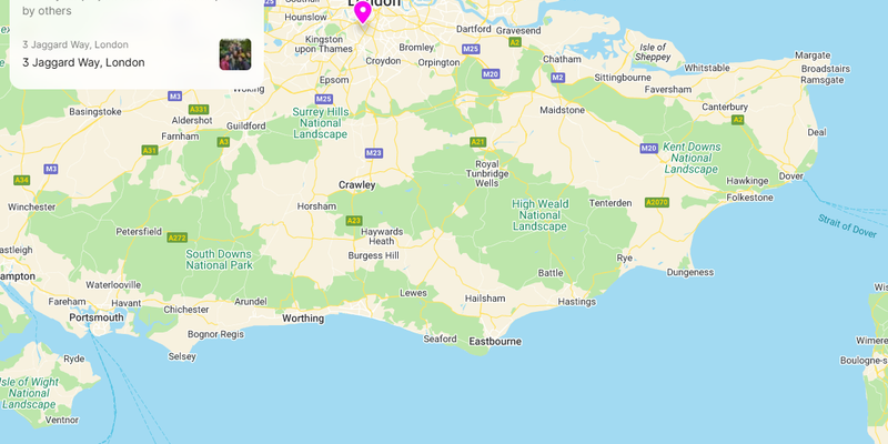 Action map screen grab